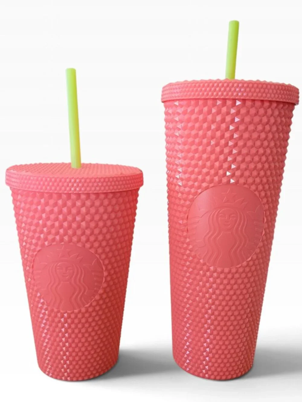 Starbucks Dragon Fruit Cold Tumblers Set of 2 (24oz & 16oz)